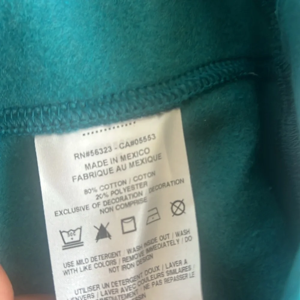 Nike classic Men's Teal Sweater - Picture 7 of 7